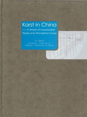 cover image of Karst in China